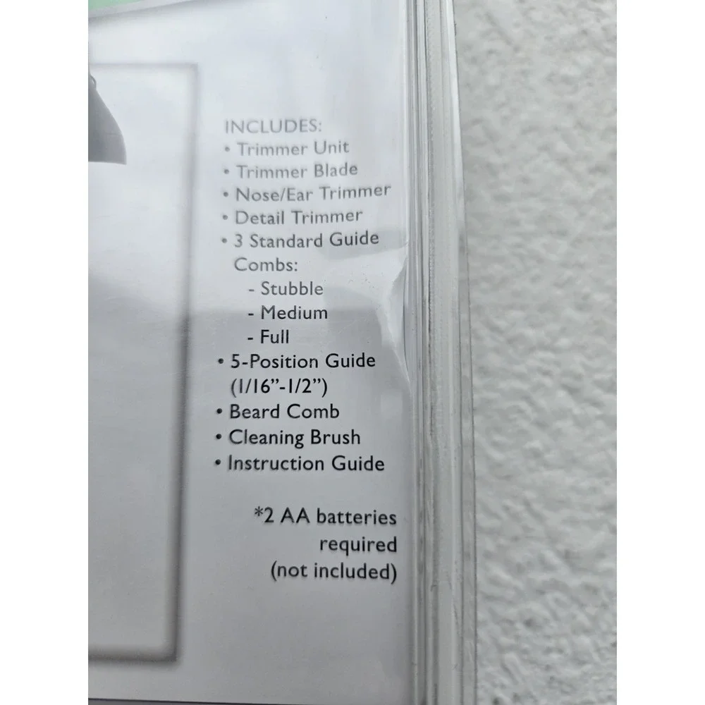 WAHL Triple Play 3 In 1 Groomer Kit For Beards, Nose & Ears New Factory Sealed.